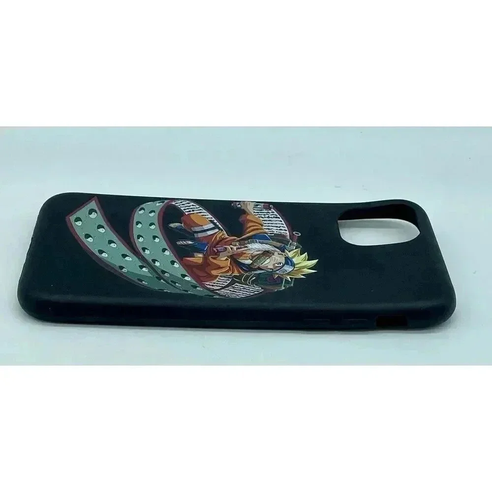 Anime Naruto TPU Case for iPhone 11 Soft Shockproof Black With Naruto‎ Graphics